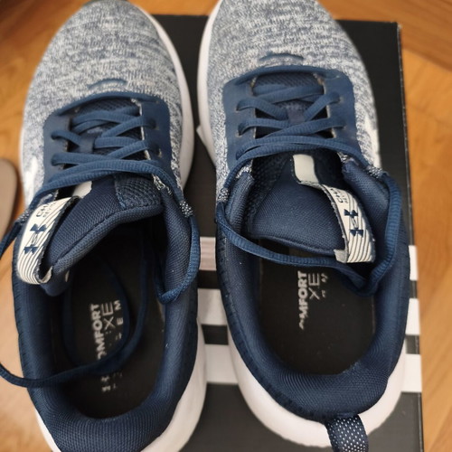 Under Armour casual shoes like new, blue, size 42