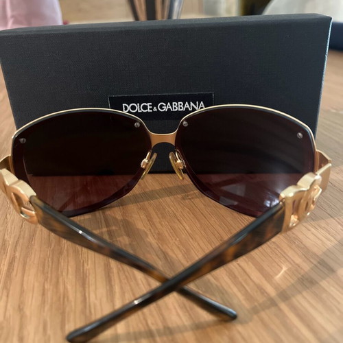 Dolce & Gabbana sunglasses used, women's tortoiseshell
