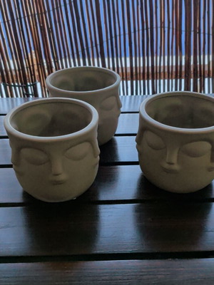 Κασπώ Jysk κεραμεικά, σετ 3, σαν καινούργια