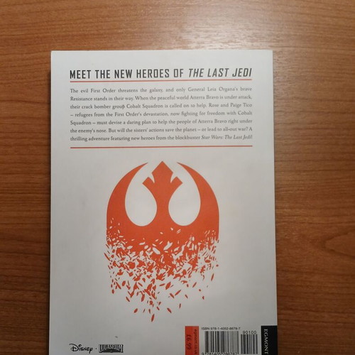 Star Wars The Last Jedi Cobalt Squadron book by Elizabeth Wein