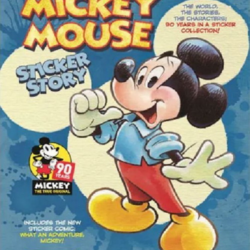 Panini Mickey Mouse 90 Years Of Magic stickers pack of 10 like new
