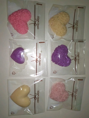 Handmade soaps new, pack of 9 pieces
