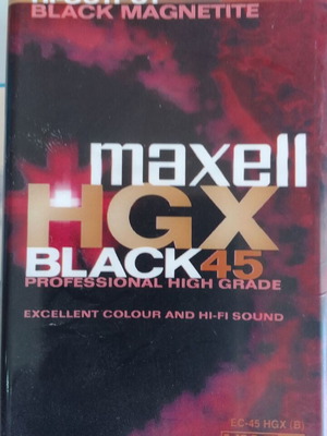 Maxell professional video camera cassette 45 minutes new