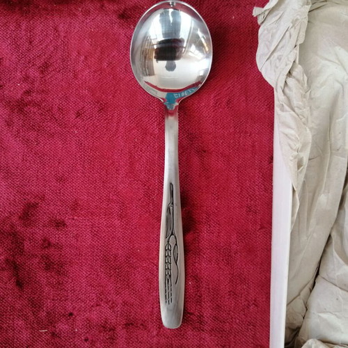 Afentakis Stainless Steel Round Table Spoons Set of 12 New