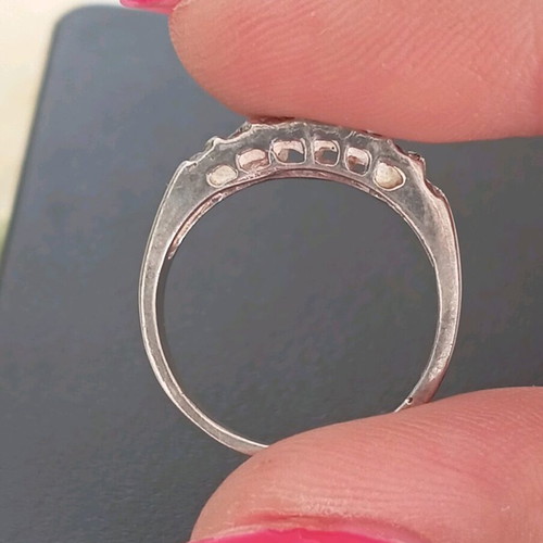 Silver ring 925 new, size 54, inner diameter 17.3 cm