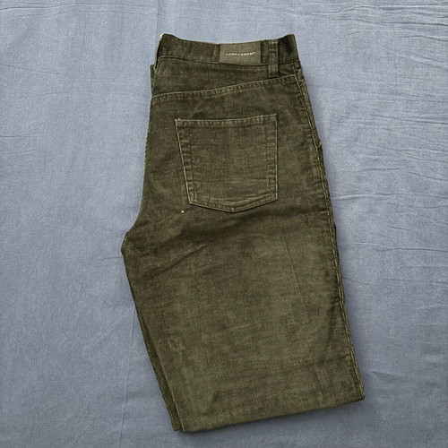 Celio black corduroy pants used, size 40