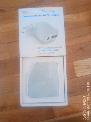 TP Link WR710N WiFi Pocket Router /AP / TV / Adapter / Repeater ΚΑΙΝΟΥΡΓΙΟ με ζελατίνες