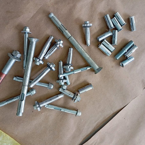 Bolts new with nuts, anchors and washers