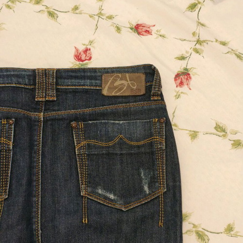 BSB denim skirt like new, size M 38 10, blue
