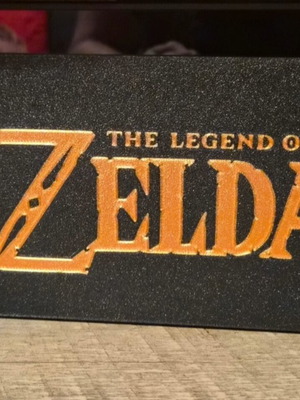The Legend of Zelda 3D Printed Faceplate Cover for Nintendo Switch 2 Dock