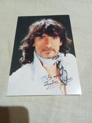 Stathis Psaltis Autographed Photo used