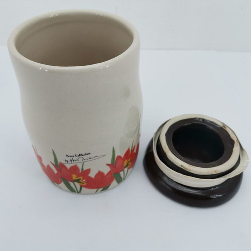 Bravo collections Makis Tselios clay coffee container used