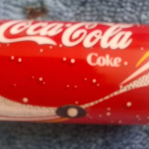 Vintage Coca-Cola collectible table lighter like new with LED light