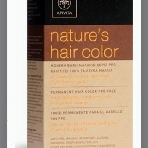 Apivita Nature's Hair Color 6.56 Deep Red 50ml New