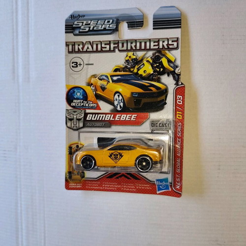 Hasbro Speed Stars Transformers Bumblebee 1/64 Diecast new