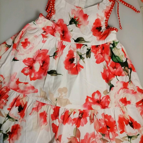 Marasil baby floral dress 80cm like new