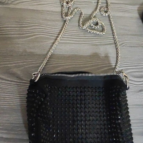 Women's handbag new, black, hand-held