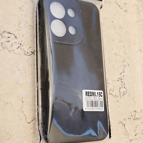 Tempered Glass 9H and Case for Xiaomi Redmi 15C New