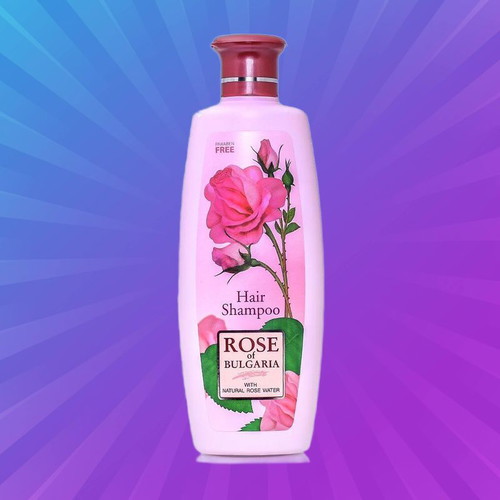 Rose of Bulgaria shampoo 330 ml new with rose water