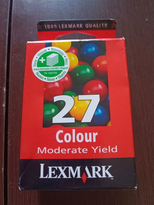 Lexmark 27 Colour Ink Cartridge new