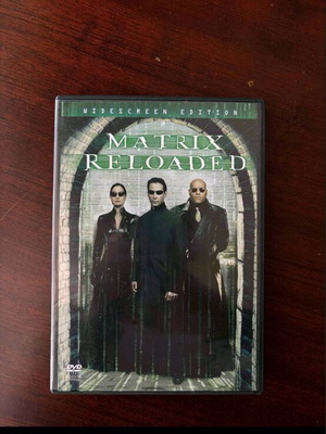 DVD Matrix Reloaded classic fantasy movie like new