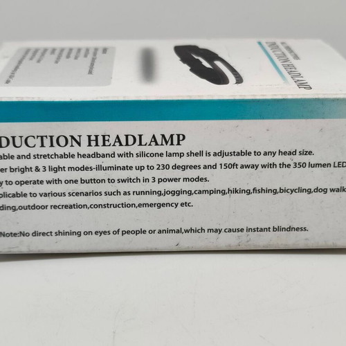 Induction Headlamp LX-400 with Bluetooth Handsfree and MP3 new