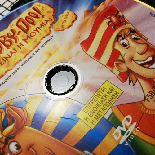 Scooby-Doo Where's My Mummy DVD, dubbed in Greek