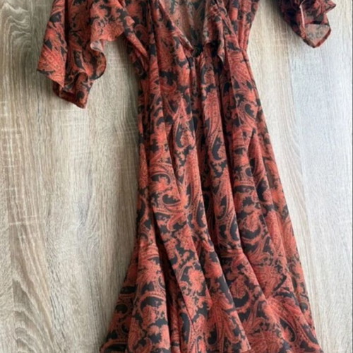 Φόρεμα Vassia Kostara terracotta σαν καινούργιο, πορτοκαλί