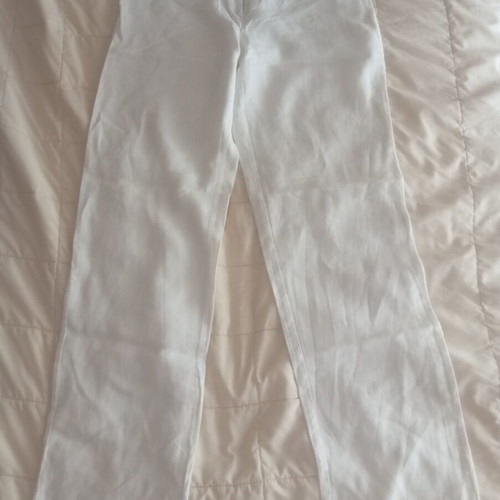 Artisti Italiani classic linen pants white size M like new