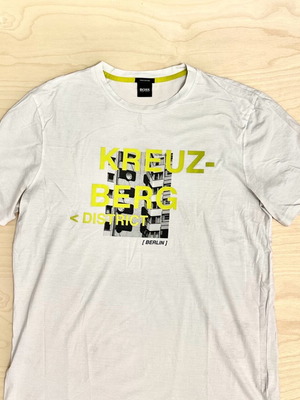 Hugo Boss T-shirt λευκό σαν καινούργιο, μέγεθος L