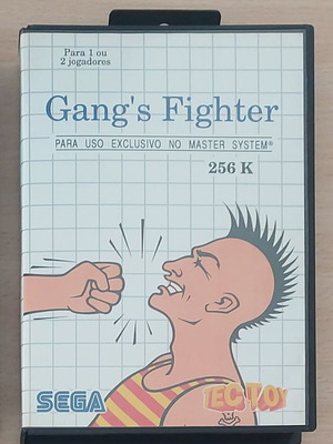 Gang's Fighter Sega Master System καινούριο, με εγχειρίδιο Ισπανίας