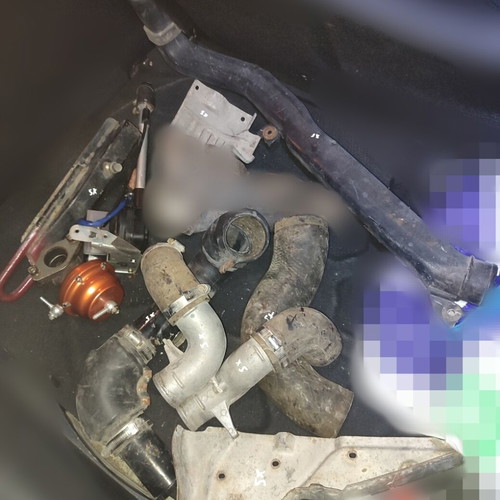 Nissan S13 200sx 180sx Silvia CA18DET used intercooler and piping parts