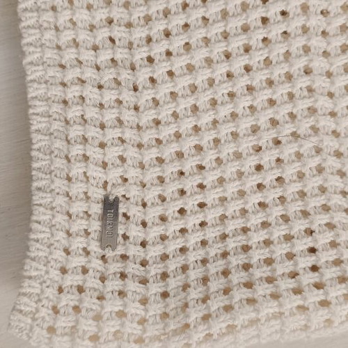 Toi&Moi knitted crop top beige, like new, S/M
