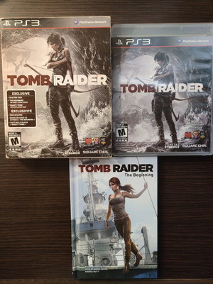 Tomb Raider PS3 exclusive συλλεκτική έκδοση σαν καινούργιο