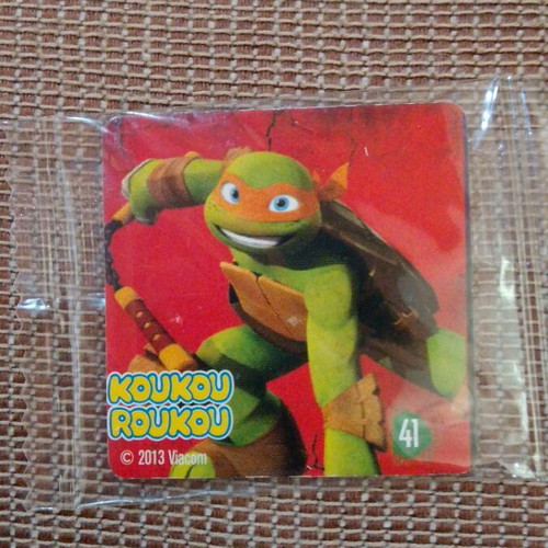 Koukou Roukou TMNT 2013 collectible stickers sealed