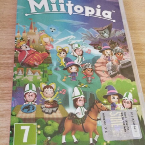 Miitopia Nintendo Switch game like new