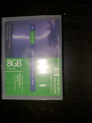 HP DDS-2 data cartridge 8GB, pack of 6, sealed
