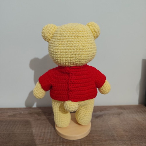 Handmade Winnie the Pooh Crochet Teddy Bear new