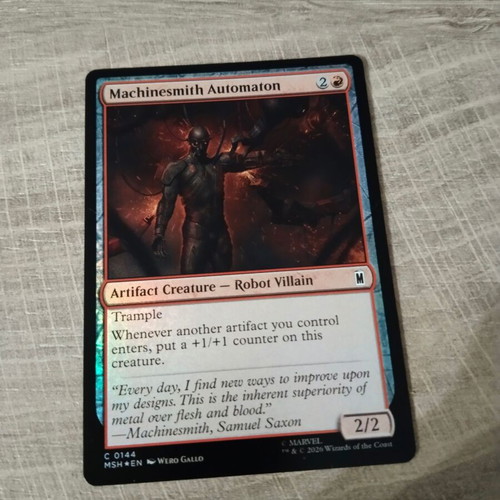 Machinesmith Automaton Magic the Gathering foil card