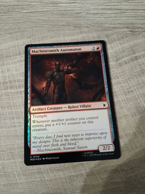 Machinesmith Automaton Magic the Gathering foil card