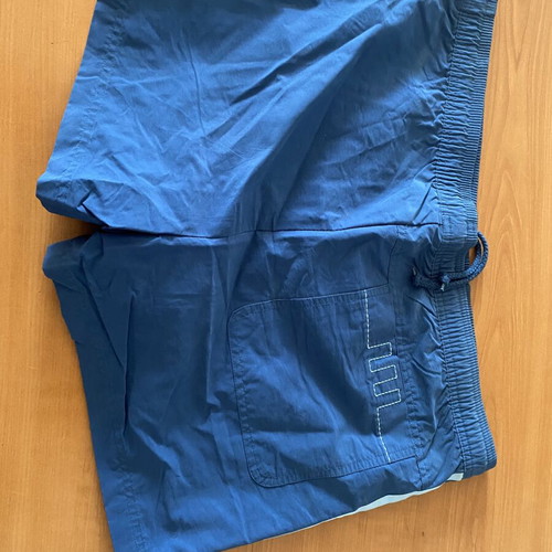 Adidas men's swim shorts used, size M, blue