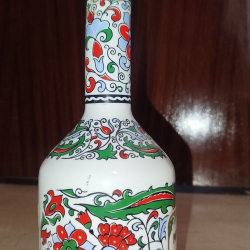 Metaxa 100th Anniversary Set porcelain and 18K gold like new