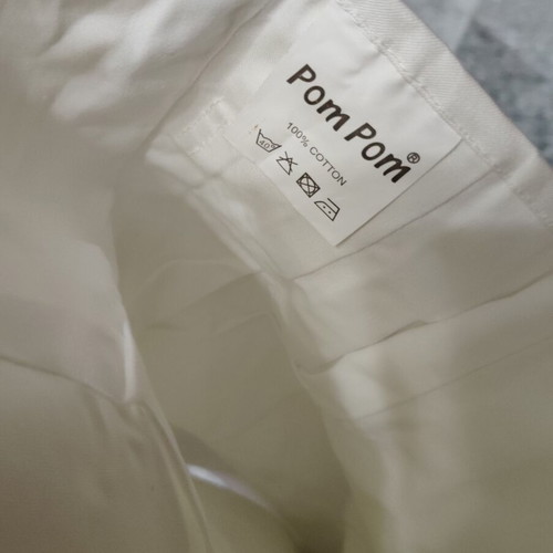 White poncho cape like new for girl