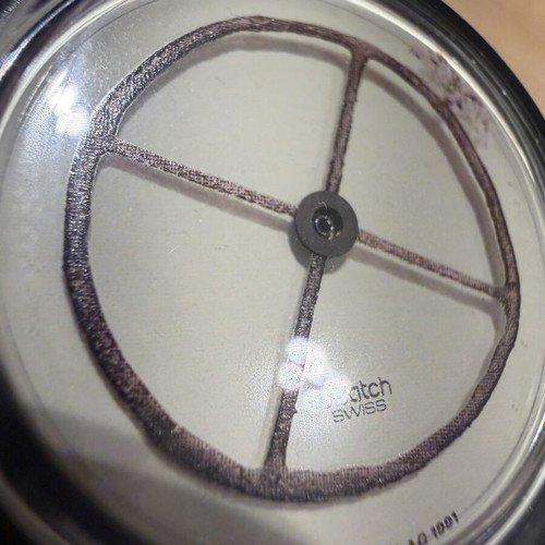 Swatch Gent Special Wheel Animal GZ120 watch like new