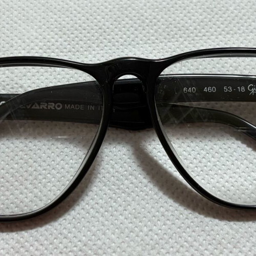 Aldo Navarro glasses frame used, black