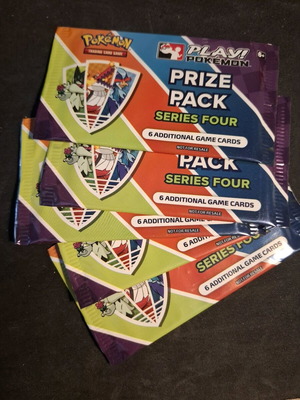 Pokemon Series 4 booster packs like new, authentic