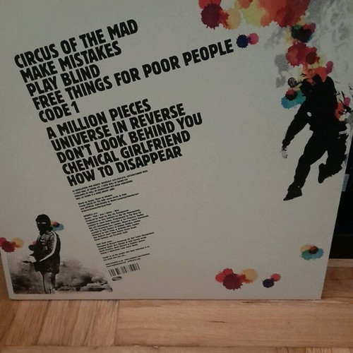 Infadels Universe in reverse vinyl record like new