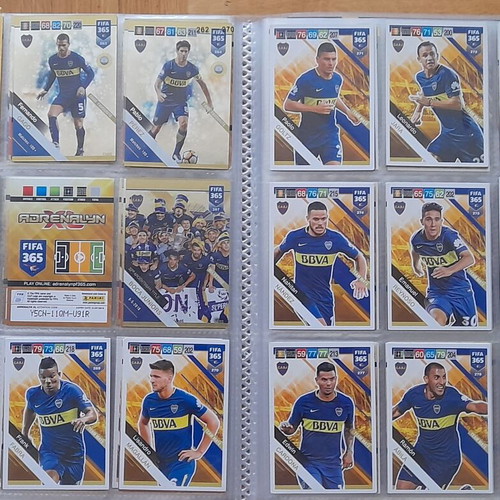 FIFA 365 2018-2019 Adrenalyn XL album with 336/396 cards like new