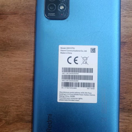 Redmi Note 11 like new, blue, 128GB, Dual SIM, Android