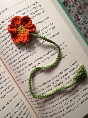 Handmade flower bookmark new
